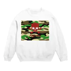 NOMAD-LAB The shopのpirate　King！（迷彩柄） Crew Neck Sweatshirt