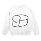 ricecakedaisuk1のぱん Crew Neck Sweatshirt