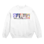 少女破界の【墓嵐】つむぎさんイラストHAKA-ARASHI Crew Neck Sweatshirt