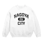 Aliviostaのナゴヤシティ 名古屋052 ロゴ Crew Neck Sweatshirt