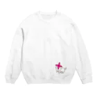 そらグリーンのお店のはないぬちゃん Crew Neck Sweatshirt