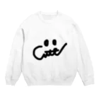 NUMATIのお店のcuteな、お顔 Crew Neck Sweatshirt