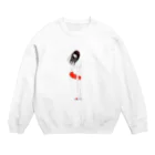 sayonara_nostalのすけてるおんなのこ Crew Neck Sweatshirt