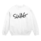 AliviostaのSWAG スワッグ ロゴ Crew Neck Sweatshirt