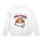 akioco’s character goodsのねこまんまちゃん Crew Neck Sweatshirt