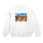 大丈夫丈夫（だいじょうぶ たけお）の三日でこんなに？ Crew Neck Sweatshirt