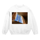 AHIRUpoppoのまどぎわ Crew Neck Sweatshirt