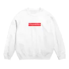 イニミニマニモの文学者ボックスロゴ/中原中也 Crew Neck Sweatshirt