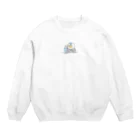 ぺんぎんのクリームソーダ Crew Neck Sweatshirt