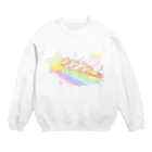 こくもつこやのながれぼし Crew Neck Sweatshirt