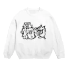 NOBIRU事務所の三匹の子豚 Crew Neck Sweatshirt