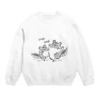 ももんがもんのももんがもん(墨)~宴の舞~ Crew Neck Sweatshirt