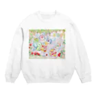 Akariya Manamiのフェアリーペンギンとフルーツウォーター！ Crew Neck Sweatshirt