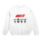 まめつぶのGoats Crew Neck Sweatshirt