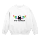 Iris workout公式のIris workout 公式 Crew Neck Sweatshirt