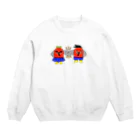 A.DramatiCの消ぞうくん&消子ちゃん Crew Neck Sweatshirt