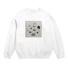 upeolupeoのsea shell Crew Neck Sweatshirt