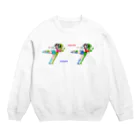 いつみ(^^♪のサッカーＪＫ－Ｂ Crew Neck Sweatshirt