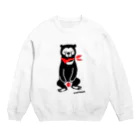 さややん。のお店のマレーグマとりんご Crew Neck Sweatshirt