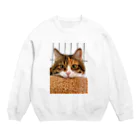 はなのははの赤鼻のはなちゃん Crew Neck Sweatshirt