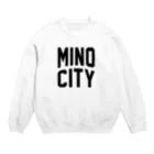 JIMOTOE Wear Local Japanの美濃市 MINO CITY Crew Neck Sweatshirt