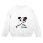 mirinarinaのmoku moku panda Crew Neck Sweatshirt