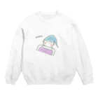 cocoのユルちゃん(２度寝ちゅう) Crew Neck Sweatshirt