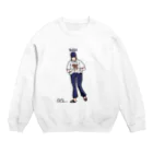 ChutaroのBukiyo(コーヒー編) Crew Neck Sweatshirt