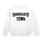 JIMOTOE Wear Local Japanの城里町 SHIROSATO TOWN スウェット