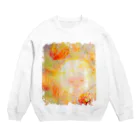 &Earthの花少女1 Crew Neck Sweatshirt