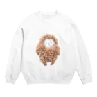 vagのゆきおとこのにしくん【ほよよ口】 Crew Neck Sweatshirt