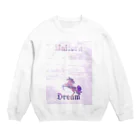 梧峪愁馬（キリタニシュウマ）のユニコーン・ドリーム Crew Neck Sweatshirt