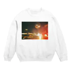 甘党さんの鏡らしいです Crew Neck Sweatshirt