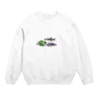 ORIGINAL のPerfectミクロラスボラハナビさん＆ミクロラスボラエリスロミクロンさん Crew Neck Sweatshirt