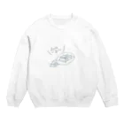 福人ずけのおひるねばんざい Crew Neck Sweatshirt