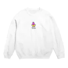 うさたん ( 二頭身うさぎ )のうさたんスウェット Crew Neck Sweatshirt