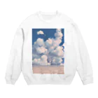 クラゲの雲クラゲ Crew Neck Sweatshirt