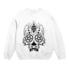 BlastBeautyのシュガースカル（ビター） Crew Neck Sweatshirt