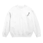 綾錦工房 りこりすの津軽三味線【朧月】- 構 Crew Neck Sweatshirt