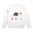 笹の葉ショップの眠い Crew Neck Sweatshirt