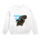 narutimettoyuyaのAlpha Dog Crew Neck Sweatshirt