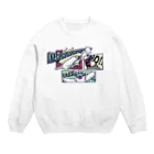 もしもしこちら文鳥のアメコミ文鳥 Crew Neck Sweatshirt