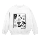 hikaririの北条民 Crew Neck Sweatshirt