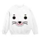 フォーヴァのアザラシ-animal up-アニマルアップ- Crew Neck Sweatshirt