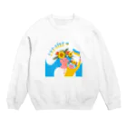 ウクライナのワンコ応援団の🇺🇦Natalia Savranska🇺🇦② Crew Neck Sweatshirt