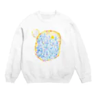 岡野大嗣の短歌をまとうの街灯のつもりでみてた丸い月がそうとわかってからふくらんだ Crew Neck Sweatshirt