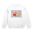 HARUNA AOKIのしゃぼんぼん・創立メンバー Crew Neck Sweatshirt