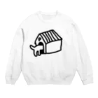 nyota|にょたのポチ帰宅 Crew Neck Sweatshirt