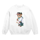 弐０Heartsの眼鏡ＪＫ Crew Neck Sweatshirt