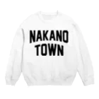 JIMOTOE Wear Local Japanの中能登町市 NAKANO CITY Crew Neck Sweatshirt